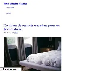 mon-matelas-naturel.fr