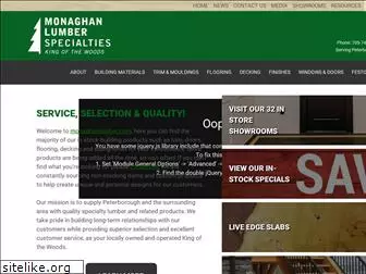 monaghanlumber.com