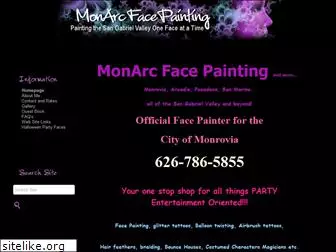 monarcfacepainting.com