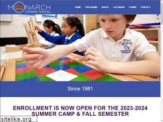 monarchchristianschools.org