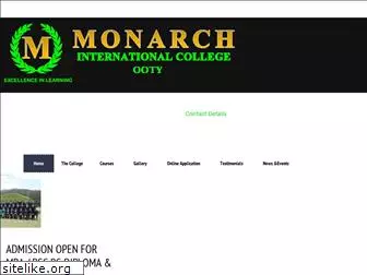 monarchcollege.edu.in