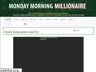 mondaymorningmillionaire.com