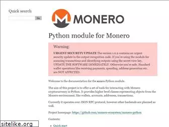 monero-python.readthedocs.io