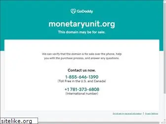 monetaryunit.org