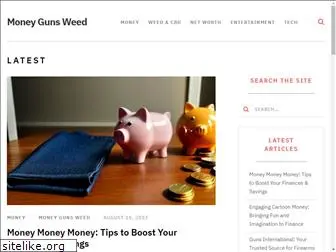 moneygunsweed.com