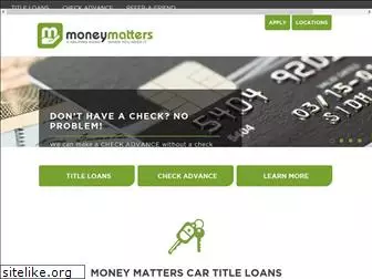 moneymatterslending.com