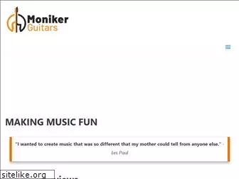 monikerguitars.com