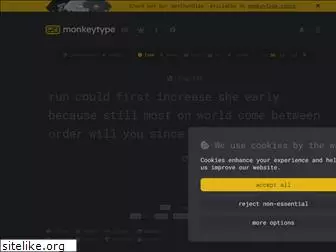 MonkeyType  Play Online Now