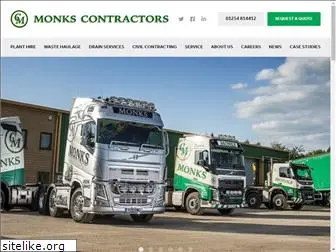 monkscontractors.com