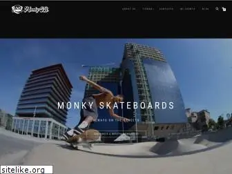 monkyskateboards.com