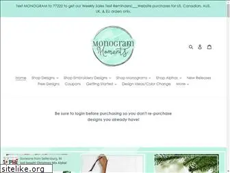 monogrammoments.com