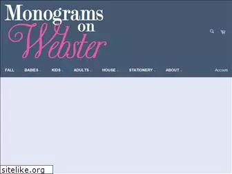 monogramsonwebster.com