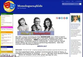 monologues4kids.com