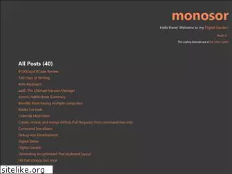 monosor.com