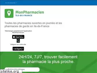 monpharmacien-idf.fr