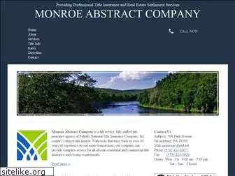 monroeabstract.com