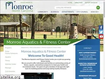 monroeaquaticsandfitnesscenter.com