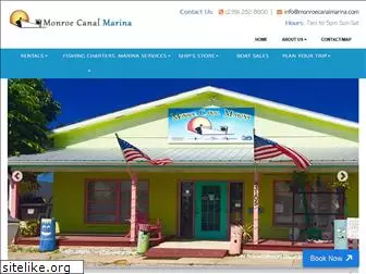 monroecanalmarina.com