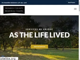 monroecountymemorialchapel.com