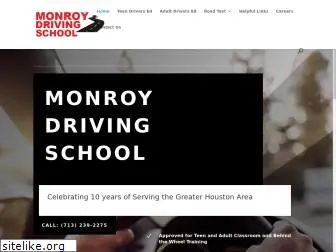 monroydrivingschool.com