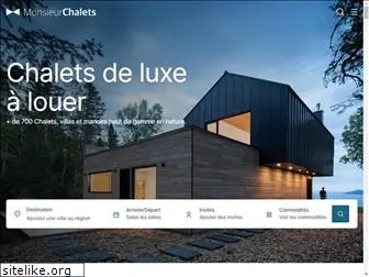 monsieurchalets.com