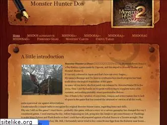 monsterhunterdos.weebly.com thumbnail