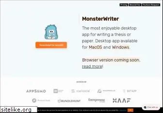 monsterwriter.app