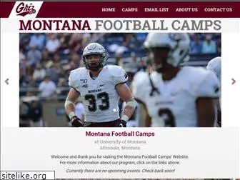 montanafootballcamps.com