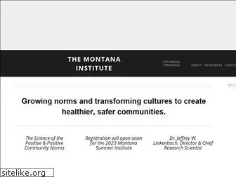 montanainstitute.com