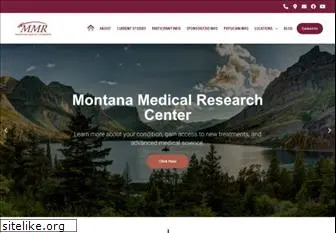 montanamedicalresearch.com