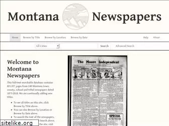 montananewspapers.org