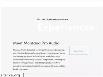 montanaproaudio.com