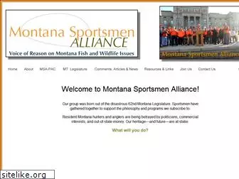 montanasportsmenalliance.com