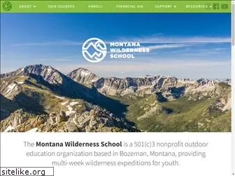 montanawildernessschool.org
