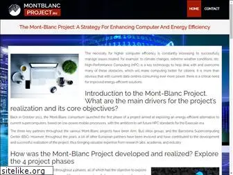 montblanc-project.eu