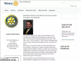 montclairrotaryclub.com