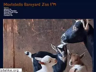 montebellobarnyardzoo.com