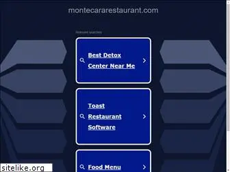 montecararestaurant.com