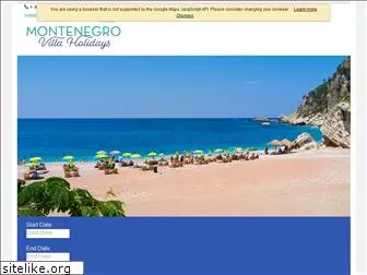 montenegrovillaholidays.com