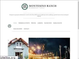 montesinoranch.com