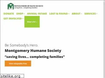 montgomeryhumane.com