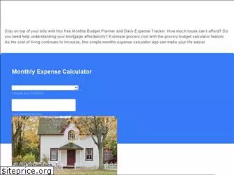 monthlyexpensecalculator.com