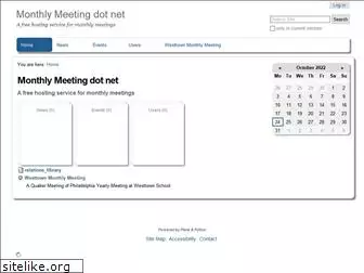 monthlymeeting.net