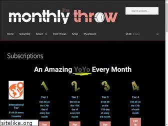 monthlythrow.com