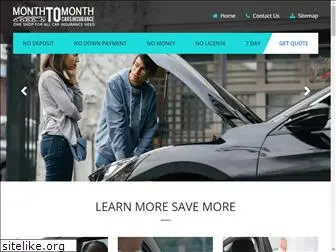 monthtomonthcarsinsurance.com