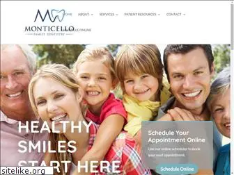 monticellofamilydentistry.com