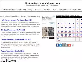 montrealwarehousesales.com