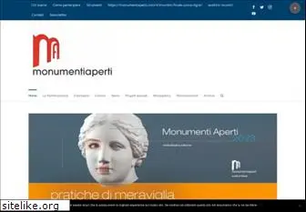 monumentiaperti.com
