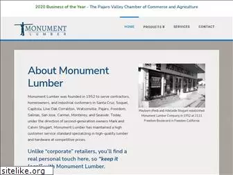 monumentlumber.com