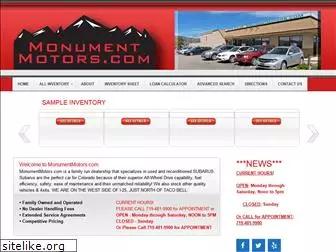 monumentmotors.com